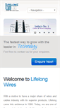 Mobile Screenshot of lifelongwires.com